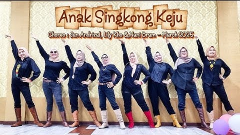 Anak Singkong Keju - Line Dance ||Choreo: Jun Andrizal, Lily Kho & Nani Bram || Kartika Studio
