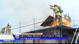 20 new firefighters from around Butte County undergo week of training to sharpen their skills and
