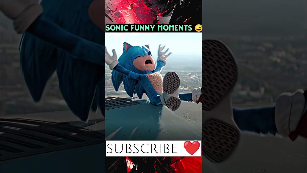 sonic 💥🤯 power an funny moments 😅 