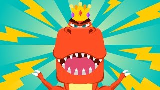 King of the Dinosaurs ♪ | Brave Animals | Nursery Rhymes Compilation 20m | Animal Songs★TidiKids