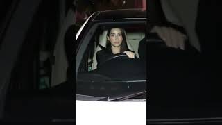 Nora Fatehi Driving Her Super Car