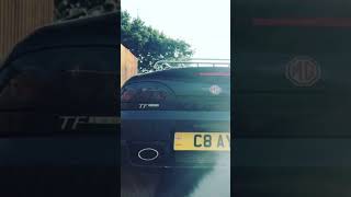 MGTF 160 remap Mike Satur 4-2-1 Manifold and Exhaust.