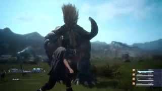 Final Fantasy Xv. Ataque Especial Al Begimo