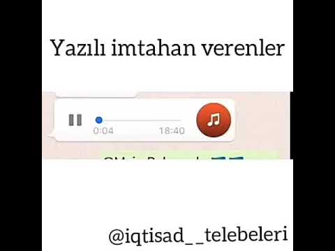 Yazili imtahan verən tələbələr