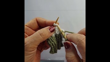 How to Change Color When Knitting Shorts