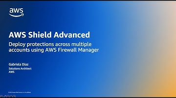 Deploy Shield Advanced protections across multiple accounts using AWS Firewall Manager