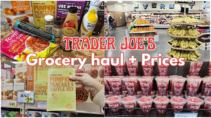 What I bought at my first Trader Joe's haul + Prices | Everyday with Ana
