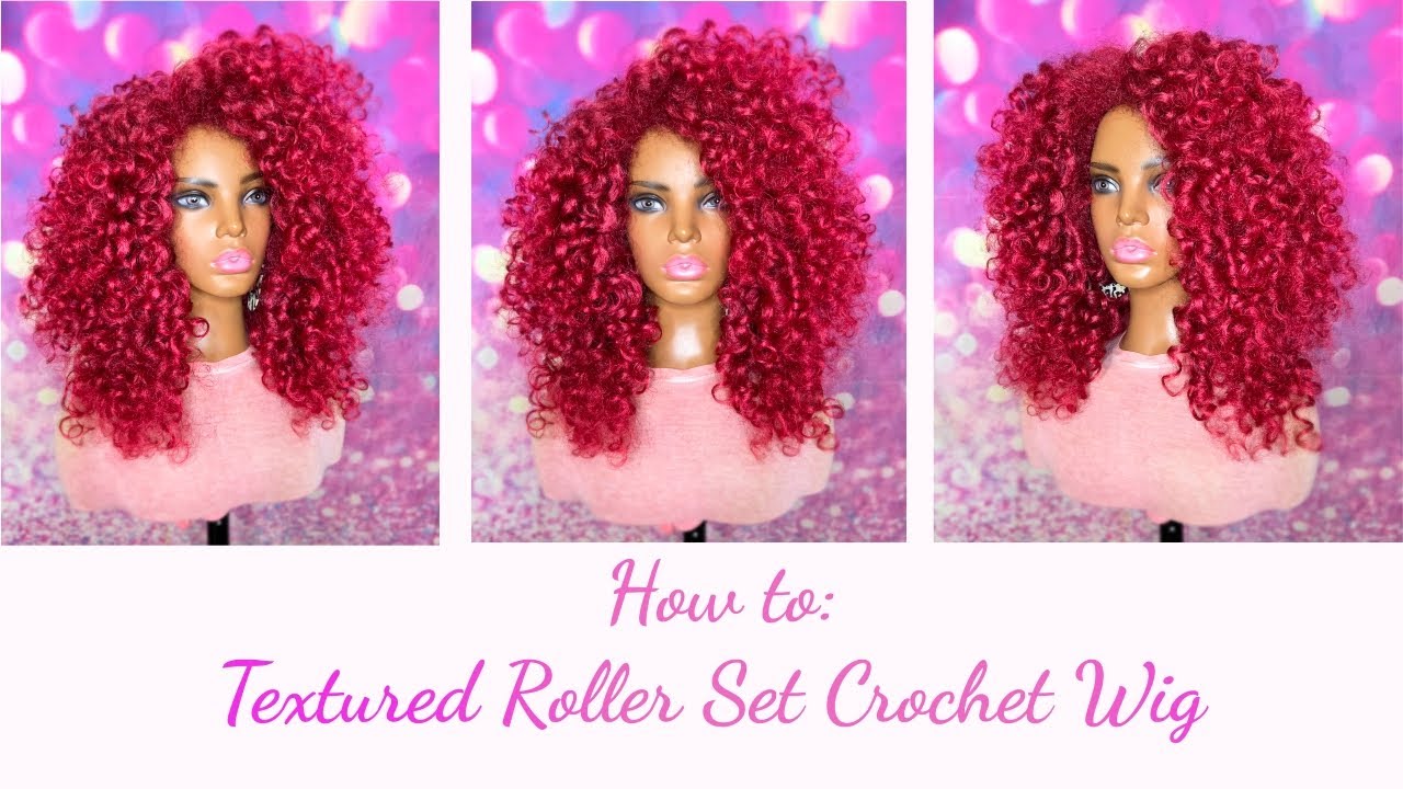 Как сделать: парик с текстурированными роликами и крючком | Lynnskinkykreations