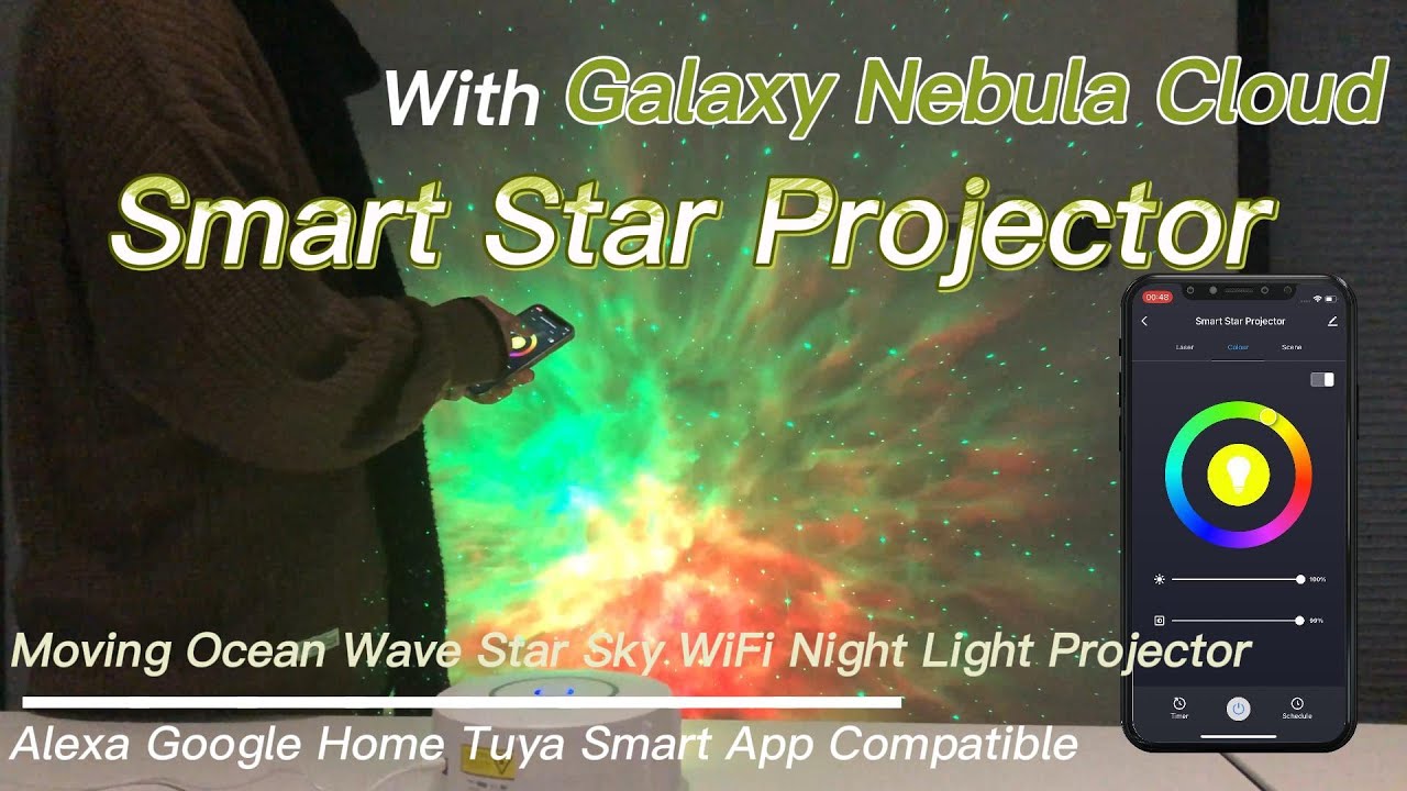 atmosphere: Smart Galaxy Star Projector – encalife