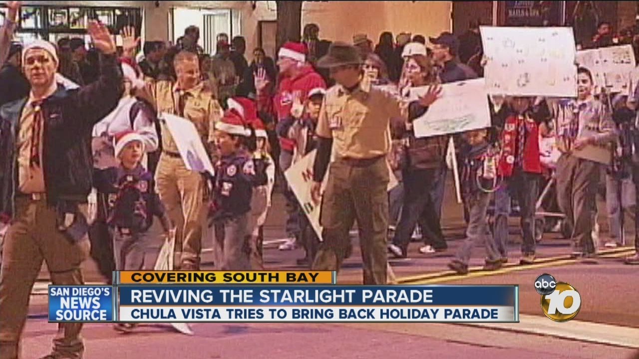 City of Chula Vista tries to bring back popular Starlight Parade YouTube