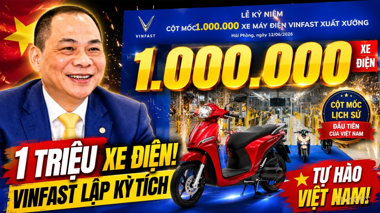 Tin Vui: Hãng Xe Của Tỷ Phú Phạm Nhật Vượng Vừa Đạt Một Cột Mốc Lịch Sử, Niềm Tự Hào Của Việt Nam