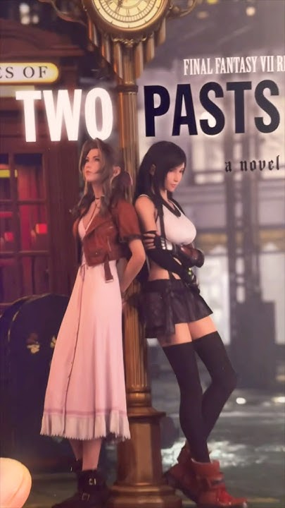 Final Fantasy Vii Remake Trace Of Two Pasts Final Fantasy 7 Remake: Traces of Two Pasts - Novel - Unboxing - YouTube