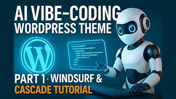 Vibe‑Coding a WordPress Theme — Full Windsurf & Cascade Tutorial ( Part 1)