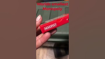 Thumbnail of Worlds smallest Monopoly!