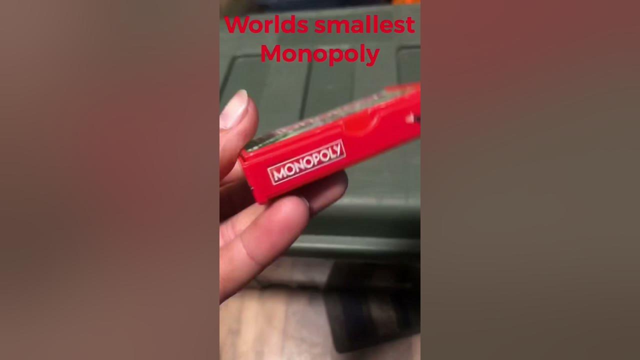 Worlds smallest Monopoly!