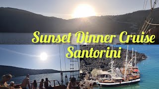 Santorini Volcano & Therassia Sunset Dinner Cruise (Part 2) #MariTheExplorer #SantoriniGreece