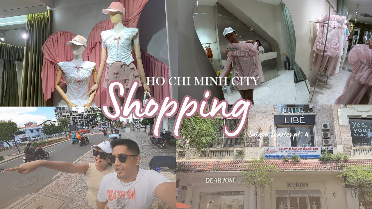 Shopping Haven in Ho Chi Minh City| Saigon Centre, Saigon Square, Nguyen Trai St., & Central Market