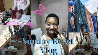 Sunday Reset Vlog | Laundry Day