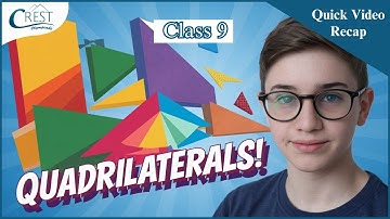 Class 9 Quadrilateral | Maths Olympiad | CREST Olympiads