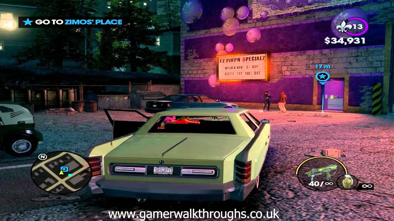 Saints Row 3 Walkthrough - Painting a Picture