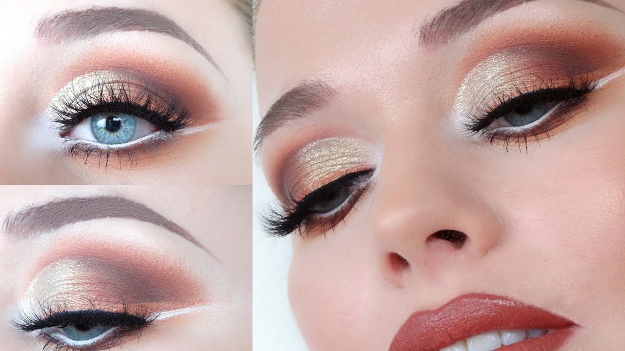 Fall Inspired Eye Makeup Tutorial Using INGLOT Eyeshadows YouTube