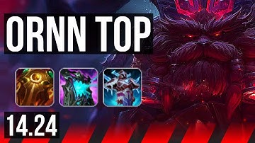 ORNN vs MAOKAI (TOP) | KR Master | 14.24