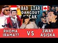 Kocak! Battle lagu2 viral!! X RAJA DANGDUT Part 2 | 3way Asiska Cover