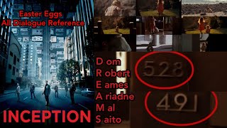Inception Easter Eggs | Scene Replays | Dialogue Reference (Part 3)