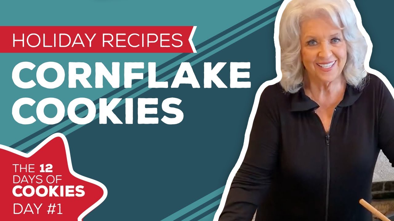 Holiday Recipes Cornflake Cookies Recipe Youtube