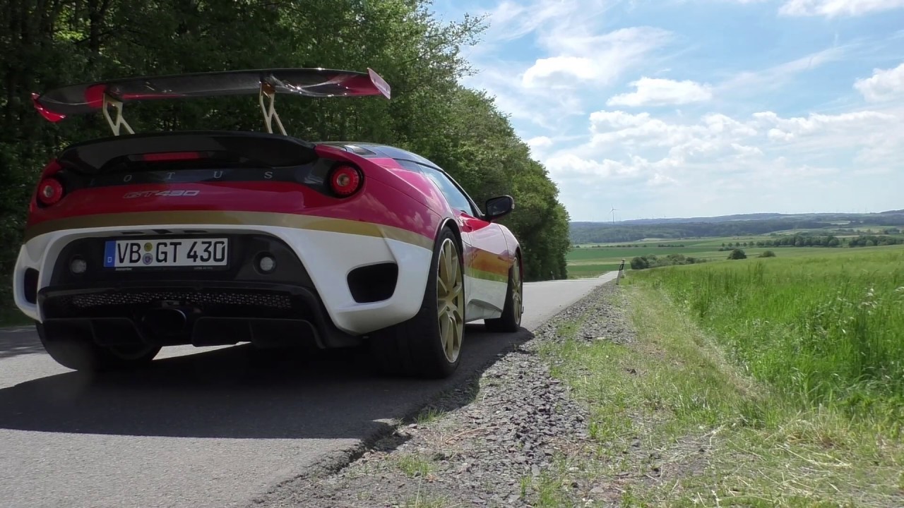 Lotus Evora GT 430, Komo-Tec Tuningkit 4-475, exhaust sound, acceleration, full throttle, GT430