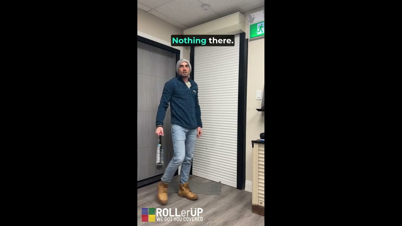 Can We Break This Security Shutter - Tool Test | RollerUP