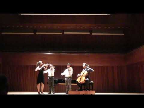 Celia Quartet plays Schubert "Quartettsatz" D703