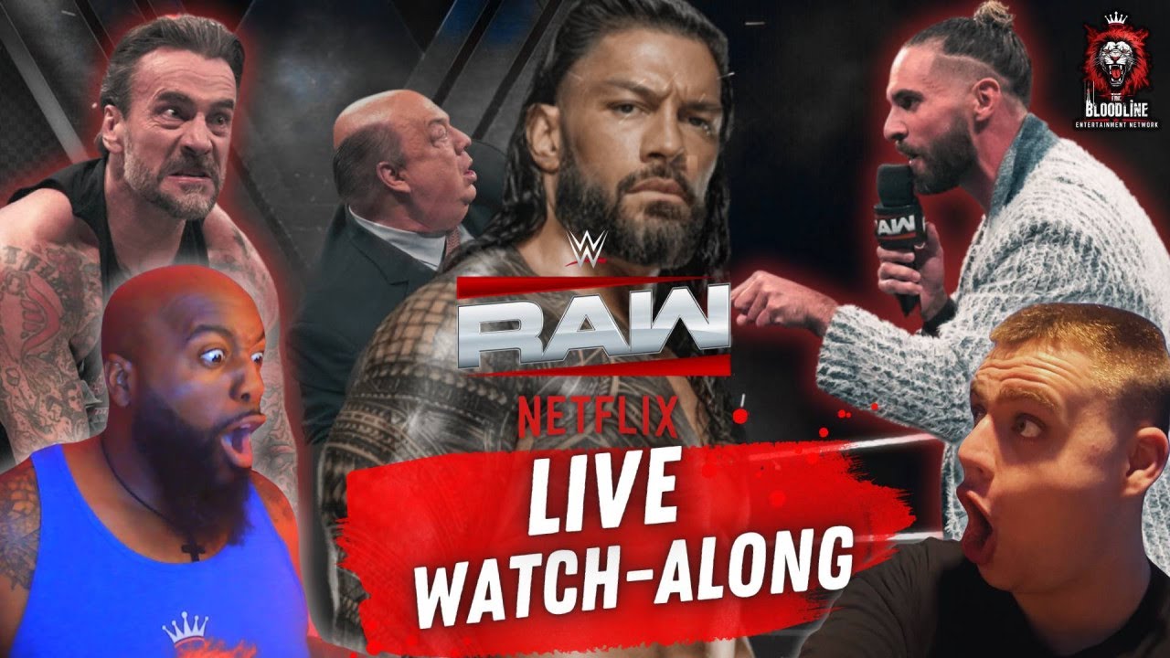 🩸WWE Monday Night Raw Live Stream | Watch Party & Reactions #wweraw #rawonNetflix #wrestlemania