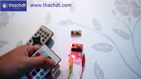 Module giải mã và học lệnh hồng ngoại IR 8 output