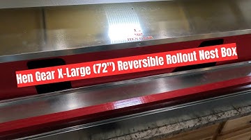 Review en montage van de Hen Gear X-Large nestkast: wat u MOET weten voordat u koopt! @hengear