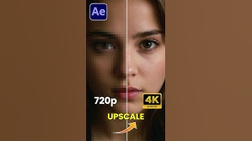 How To Upscale Video Quality | After Effects #upscale #videoquality
