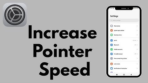 How to Increase Pointer Speed in Android | Mouse Cursor Speed Boost