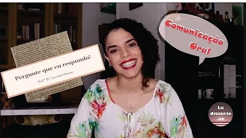 O que é comunicação oral em evento?