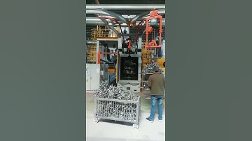 Spinner Hanger Shot blasting machine is suitable for surface treatment of casting parts