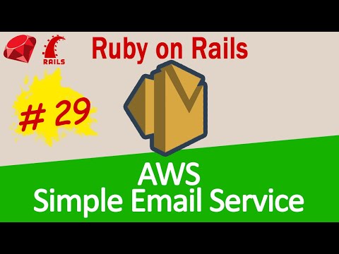 Ruby on Rails #29 Action Mailer: Amazon SES - Simple Email Service for production