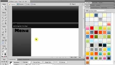 Como Criar Layout Com o Fireworks By http://hackerlivre.rg3.net/