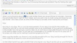 Using Content Professor to Spin Articles