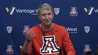 Arizona Football Press Conference - Brent Brennan