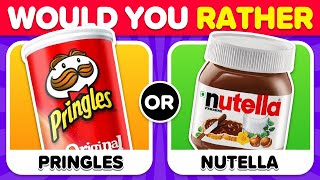 Would You Rather - Savory Vs Sweet Edition 🍭🍔