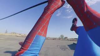 top 5 spiderman parkour pov spider man in real life