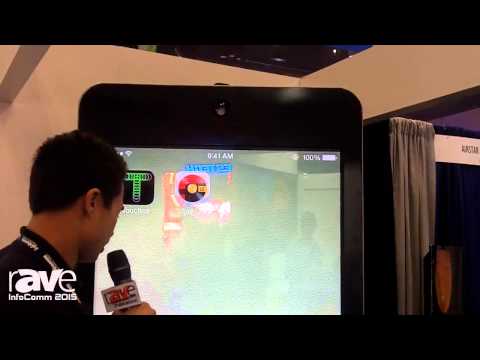 InfoComm 2015: Crunchy Discusses the Padzilla Units That Function as Giant iPhone and iPads