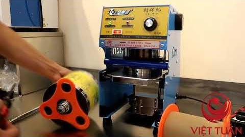 VIDEO 16: HƯỚNG DẪN SỬ DỤNG MÁY DẬP CỐC CƠ TAY ETD7 (www.viettuantea.vn)