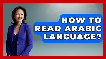 How To Read Arabic Language? - The Language Library