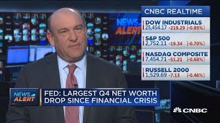 Fed: Q4 sees largest drop in household net worth since financial crisis