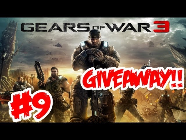 Gears of War 3 Walkthrough Part 9 [ Act 1 - Chapter 6 ] HD - GIVEAWAY!! - Let's Play (Gameplay)